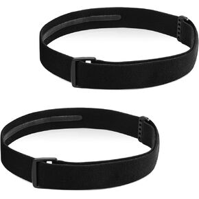 Headlamp Strap Replacement Headband for Black Diamond, Petzl, Princeton Tec, Energizer, Fenix, Pelican, Streamlight Elastic Headlamps 1" Width - 2 Pack