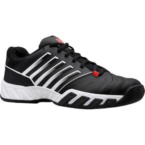 حذاء تنس رجالي K-Swiss Bigshot Light 4, أسود وأبيض أحمر خشبي, Medium