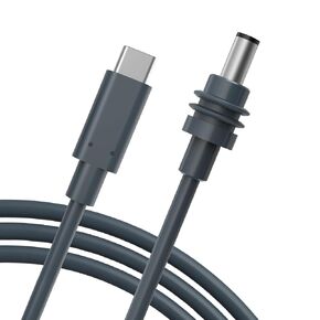Starlink Mini USB C to DC Power Cable 2M/6.5FT, 100W USB Type-C Input to Waterproof Barrel Jack Charging Cord, Small and Portable, Work with 65W+ PD Source