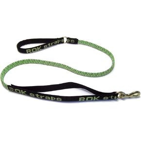ROK Straps Large Leash, Green and Black