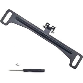 Pack-1 Car Rear View Camera Bracket, Reversing Camera Metal Anti-rust Stable Support Durable Bracket, License Plate Camera Bracket with Installation Tools, Universal for Car Accessory (Black)