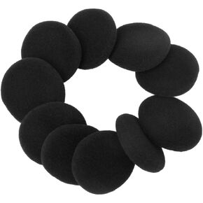 MERRYHAPY 10pcs Headphones Ear Pads 40mm Ear Covers Soft Foam Earpads Cushions 40mm Replacement Ear Cushions Headphone Ear Covers Foam Earbud Tips Earbud 40mm Sponge Earphone
