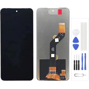 LCD Screen for Tec-no Pova 4 Pova4 LG7 LG7n Replacement LCD Display Touch Digitizer Assembly (Black)