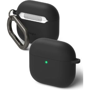 Ringke Silicone [Feels Velvety Soft] Designed for AirPods 4 Case, Lightweight Slim Cute Cover for Women, Men - Stone