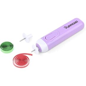 Electric Slotted Tool Electric Quilling Pen Automated Paper Volume Curling Pen for Paper Rolling Crafts