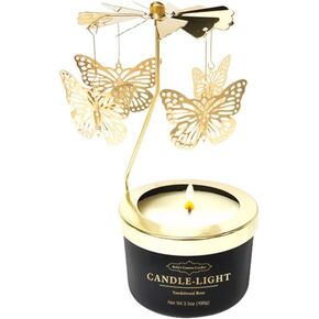 Birthday Gifts for Women,New Job Gift for Women,Rotatable Butterfly Candle Gift,6 oz Unique Candle Gifts for Colleagues,Mom and Wife,Birthday,Anniversary,Christmas and Thanksgiving. in Kuwait