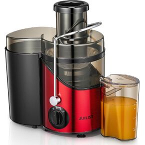 Juicer Machines, Juilist 3" Wide Mouth Juicer Extractor, for Vegetable and Fruit with 3-Speed Setting, 400W Motor, Easy to Clean, BPA Free