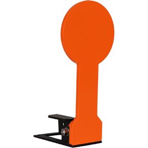 Highwild 3/8"" AR500 6"" Classic Popper Steel Shooting Target - Auto Reset, Orange