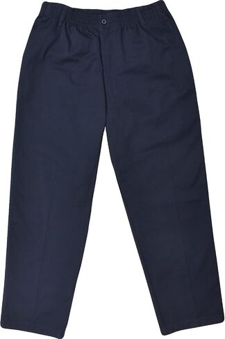 Falcon Bay Big & Tall Men's Casual Twill Pants Full Elastic Waist in Saudi Arabia