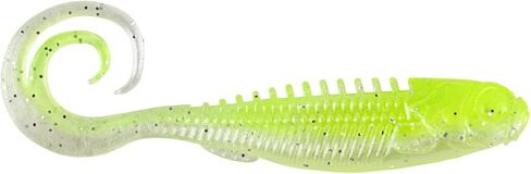 Northland Tackle Eye Candy Grub Floating 3" Soft Plastic Fishing Lure for Walleye Fishing, 12 Realistic Colors, 5 Baits Per Pack in Kuwait