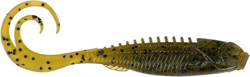 Northland Tackle Eye Candy Grub Floating 3" Soft Plastic Fishing Lure for Walleye Fishing, 12 Realistic Colors, 5 Baits Per Pack in Saudi Arabia