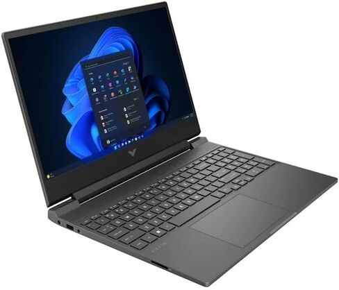 كمبيوتر محمول HP 2024 Victus مقاس 15.6 بوصة 144 هرتز للألعاب، GeForce RTX 4050 6GB GDDR6 Graphic، 6-Core AMD Ryzen 5-8645HS (Beat i7-1355U)، لوحة مفاتيح بإضاءة خلفية، DTS، بلوتوث 5.3، W/512GB SSD، Windows 11 H(32GB GDDR5 |1 تيرابايت SSD) in Saudi Arabia