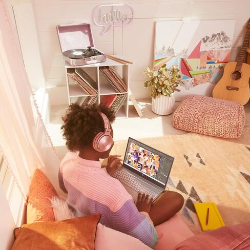 HP Pavilion 15.6 بوصة FHD (1920 x 1080) كمبيوتر محمول يعمل باللمس، معالج Intel Core i7، Iris Xe Graphics، Wi-Fi 6، كاميرا ويب، لوحة مفاتيح بإضاءة خلفية، Windows 11 Pro، كابل W/HDMI (ذاكرة الوصول العشوائي 64 جيجابايت | 1 تيرابايت PCIe SSD) in Saudi Arabia