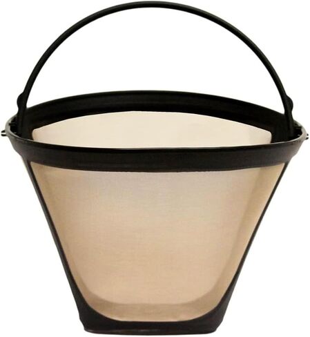 Reusable Cone Coffee Filters #4 - Cuisinart Coffee Filter Replacement, Cone Filters for Ninja, Hamilton Beach & Breville Coffee Maker, Moccamaster Coffee Filters, Bonavita Replacement - 1pc in Saudi Arabia