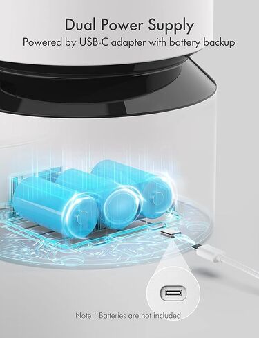 وحدة تغذية القطط الأوتوماتيكية من PETLIBRO لقطتين، موزع طعام القطط التلقائي سعة 5 لتر، موزع طعام جاف مع وعاءين من الفولاذ المقاوم للصدأ، إعداد مؤقت لمدة 10 ثوانٍ، 50 حصة، 6 وجبات يوميًا للقطط والكلاب in Kuwait