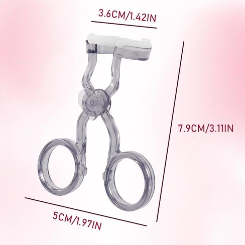 EKIND Contact Lens Wearing Aid, Eyelid Stretcher for Easy Insertion and Removal of Contact Lenses, Improves Wearing Comfort and Convenience, for Daily Use and Outdoor Travel (Light Red) in Saudi Arabia