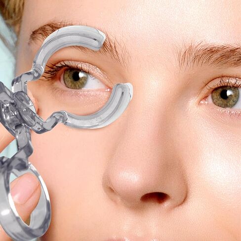 EKIND Contact Lens Wearing Aid, Eyelid Stretcher for Easy Insertion and Removal of Contact Lenses, Improves Wearing Comfort and Convenience, for Daily Use and Outdoor Travel (Light Red) in Saudi Arabia