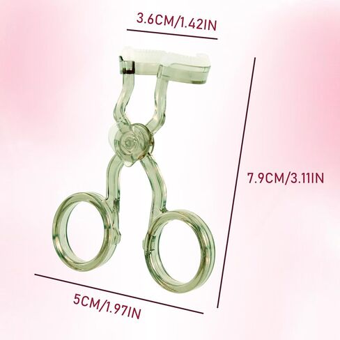 EKIND Contact Lens Wearing Aid, Eyelid Stretcher for Easy Insertion and Removal of Contact Lenses, Improves Wearing Comfort and Convenience, for Daily Use and Outdoor Travel (Light Red) in Saudi Arabia