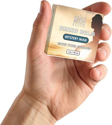 Beard Balm for Men - Natural Beeswax Based Conditioning Balm for Beard Care - Scented Beard Balm for Styling in a Round Screw Top Tin (BUSINESS AS USUAL, 1 oz / 30 ml) in Kuwait