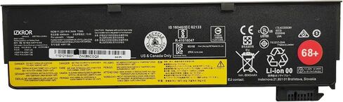 بطارية بديلة 45N1136 72Wh 6340mAh لجهاز Lenovo ThinkPad X240 X250 T440 T450 L450 L460 W550 P50s A275 Series Laptop 45N1738 45N1128 45N1767 45N1130 45N1735 45N1132 45N1736 68+ 68 11.22 فولت in Saudi Arabia