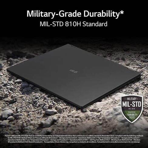 LG لابتوب جرام خفيف الوزن 17 انش، انتل كور i7 ايفو الجيل 13، ويندوز 11 هوم، ذاكرة RAM 32GB، SSD 2TB، رمادي in Saudi Arabia