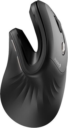ProtoArc Ergonomic Vertical Mouse, EM11 NL Bluetooth Mouse Wireless, Ergo Mouse with 3 Multi-Device for PC/Notebook/Laptop, USB-C Rechargeable Mice for Windows, Mac OS in Kuwait