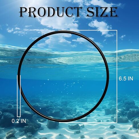 A20038 A-20038 حلقة دائرية بديلة لـ Fluval 104، 105، 106، 107، 204، 205، 206، 207 حلقة إغلاق غطاء رأس المحرك، جزء استبدال فلتر حوض السمك (عبوتان) in Kuwait