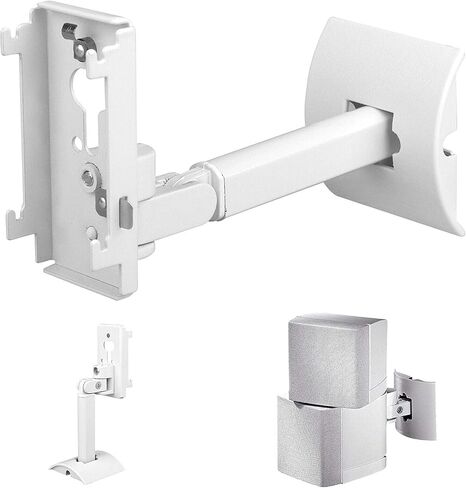 Wall Mount Ceiling Bracket Stand for UB-20 Series II Fit Bose CineMate Lifestyle (White) in Saudi Arabia