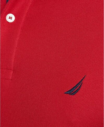 Nautica Men's Slim Fit Short Sleeve Solid Polo Shirt in Kuwait