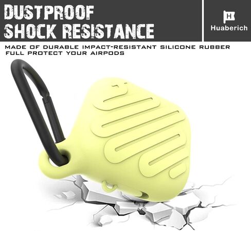 Waterproof Case for Airpods 3rd Generation (Black and Night Glow) in Saudi Arabia