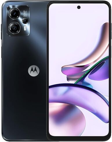 Motorola Moto G13 4G LTE 128GB + 4GB مفتوح عالميًا (فقط Tmobile/Metro/Mint/Tello USA Market) كاميرا ثلاثية 50 ميجابكسل + (حزمة شاحن سيارة سريع) (رمادي أكسفورد) in Saudi Arabia