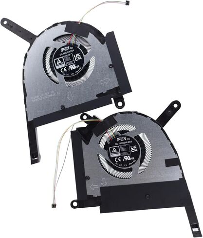 Deal4GO مروحة تبريد وحدة المعالجة المركزية 12 فولت مع استبدال مروحة رسومات GPU لـ ASUS FX507 FA507 FX707 FA707 FA507RF FA507RC FX507ZM-ES74 FA507NU-DS74 in Saudi Arabia