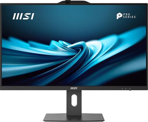 كمبيوتر مكتبي MSI Modern AM272P AIO: 27 بوصة FHD، Intel Core 7-150U، ذاكرة 32 جيجابايت، 1 تيرابايت M.2 NVMe SSD، WiFi 6E، BT 5.3، Windows 11 Pro: أسود 1M-818US in Saudi Arabia
