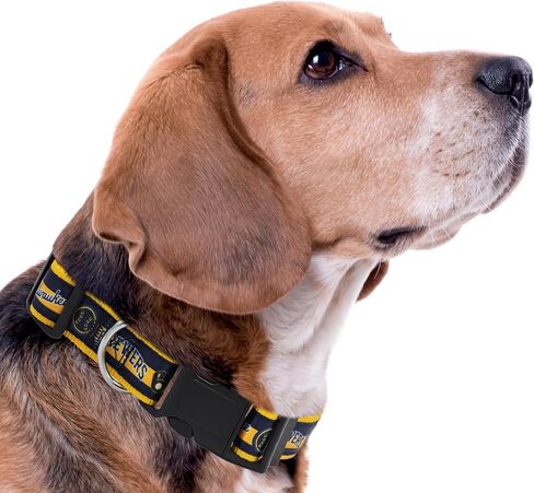 طوق MLB PET للكلاب من ميلووكي برويرز، مقاس كبير. طوق فريق البيسبول للكلاب والقطط. طوق للكلاب والقطط لامع وملون مرخص من MLB in Saudi Arabia