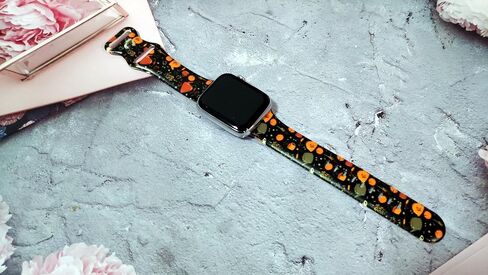 Fall Watch Band Compatible with Apple Watch 38mm 40mm 41mm 42mm 44mm 45mm 49mm, Iwatch Bands Adjustable Replacement for All Series in Kuwait