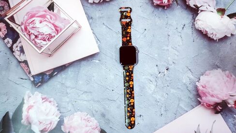 Fall Watch Band Compatible with Apple Watch 38mm 40mm 41mm 42mm 44mm 45mm 49mm, Iwatch Bands Adjustable Replacement for All Series in Kuwait