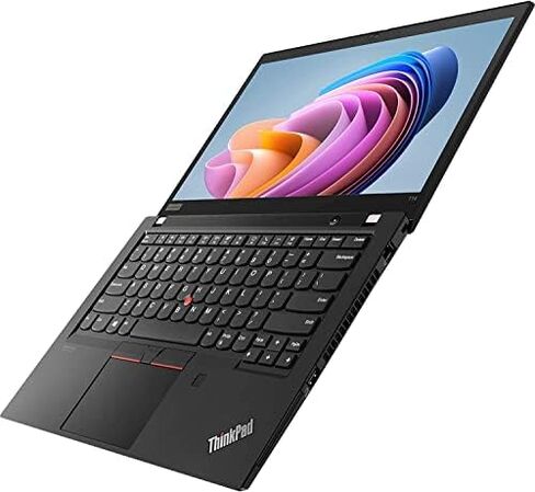 Lenovo Thinkpad T14 (Gen 1) كمبيوتر محمول للأعمال، 14 بوصة FHD (1920x1080)، Core i5-10210 1.7 جيجا هرتز، 16 جيجا DDR4، 256 جيجا NVMe SSD، Thunderbolt 3، HDMI، كاميرا ويب، Windows 11 Pro (متجدد) in Saudi Arabia