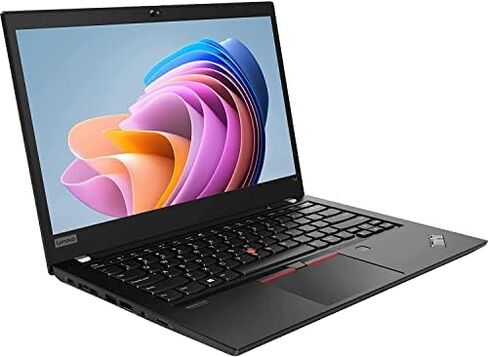 Lenovo Thinkpad T14 (Gen 1) كمبيوتر محمول للأعمال، 14 بوصة FHD (1920x1080)، Core i5-10210 1.7 جيجا هرتز، 16 جيجا DDR4، 256 جيجا NVMe SSD، Thunderbolt 3، HDMI، كاميرا ويب، Windows 11 Pro (متجدد) in Saudi Arabia