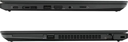 Lenovo Thinkpad T14 (Gen 1) كمبيوتر محمول للأعمال، 14 بوصة FHD (1920x1080)، Core i5-10210 1.7 جيجا هرتز، 16 جيجا DDR4، 256 جيجا NVMe SSD، Thunderbolt 3، HDMI، كاميرا ويب، Windows 11 Pro (متجدد) in Saudi Arabia