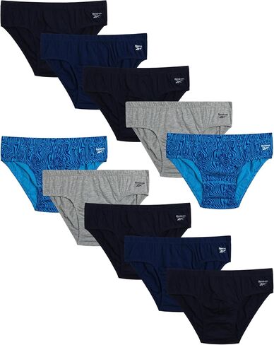 Reebok Men’s Underwear – Low Rise Briefs with Contour Pouch (10 Pack) in Kuwait