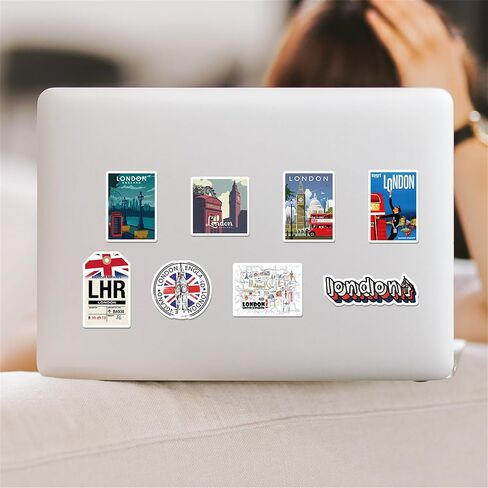 50PCS Ancient Egypt Stickers, Lost Civilizations Pyramid Sphinx Pharaoh Waterproof Vinyl Sticker Decals, for Laptop, Waterbottle, Phone, Skateboard, Guitar, Helmet, for Kids, Girls (Egypt) in Saudi Arabia