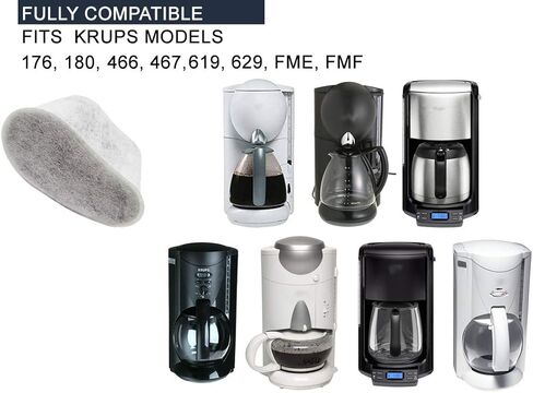 GoldTone Brand 12-Pack Krups Water Filter Cartridges لآلة صنع القهوة كروبس - خرطوشة تصفية المياه لمخمرات كروبس in Kuwait