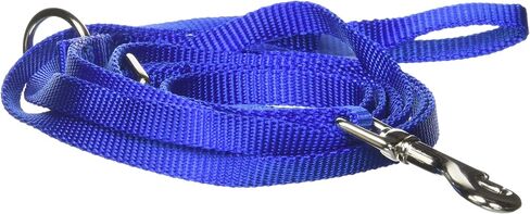 Hamilton Pet & Equine Hamilton Wide Single Thick Nylon European Lead, 3/8-Inch, Blue in Saudi Arabia