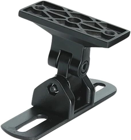 Uonlytech مكبر صوت قابل للتعديل على الحائط دعامات تثبيت في المنتصف مكبر صوت محيطي حامل حامل مكبرات صوت على رف الكتب، ضبط إمالة دوارة، طقم تثبيت مكبر صوت للمسرح المنزلي in Kuwait