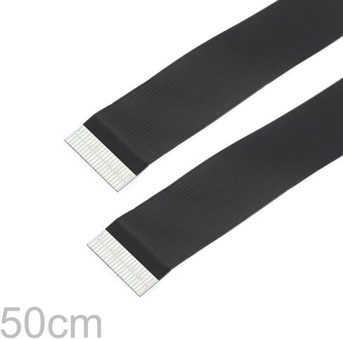 Xiwai CYFPV Left Angled 90 Degree HDMI Male to Female FPC Flat Cable for HDTV Multicopter Aerial Photography (0.1M) in Saudi Arabia