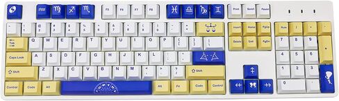 أغطية مفاتيح PBT، أغطية مفاتيح بنمط كوكبة 135 مفتاحًا للوحة المفاتيح الميكانيكية Cherry Gateron MX (وردي) in Saudi Arabia