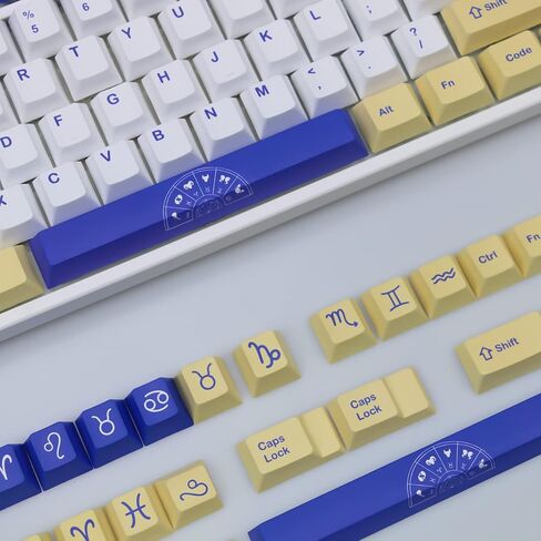 أغطية مفاتيح PBT، أغطية مفاتيح بنمط كوكبة 135 مفتاحًا للوحة المفاتيح الميكانيكية Cherry Gateron MX (وردي) in Saudi Arabia