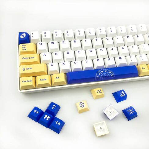 أغطية مفاتيح PBT، أغطية مفاتيح بنمط كوكبة 135 مفتاحًا للوحة المفاتيح الميكانيكية Cherry Gateron MX (وردي) in Saudi Arabia
