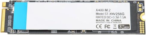 GOWENIC 256GB NVMe M.2 PCIe Gen3x4 2280 SSD - سرعة عالية، أداء مستقر، قوي، مرونة، تصميم مضغوط، وحدة تحكم رباعية المسار، 3D TLC NAND، تناسب أنظمة SFF للكمبيوتر الشخصي in Saudi Arabia