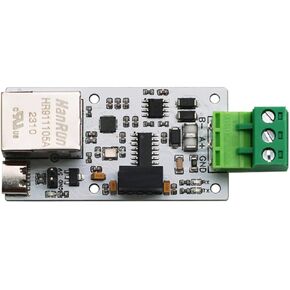 Serial Port to ETH Ethernet (RJ45) Module Digitally&Power Isolated USB c to RJ45 Converter Module Interface TTL RS232 RS485 to ETH RJ45 Network Port (USB C to ETH) in Kuwait